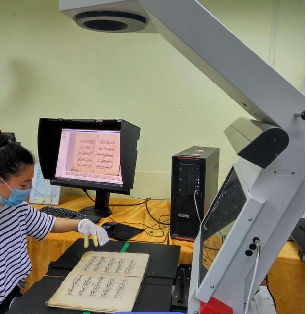 典藏古籍文献数字化工作流程和真彩色矩阵式CCD古籍扫描仪特点